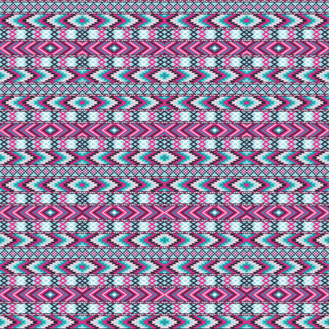 Patterned Vinyl, Magenta, blue, purple, pink Aztec tribal pattern craft  vinyl htv sheet - HTV or Adhesive Vinyl - Peruvian pattern HTV2102